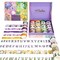 Ieebee Washi Tape Set 24/Rolls-Floral Whispers: Alphabet Garden